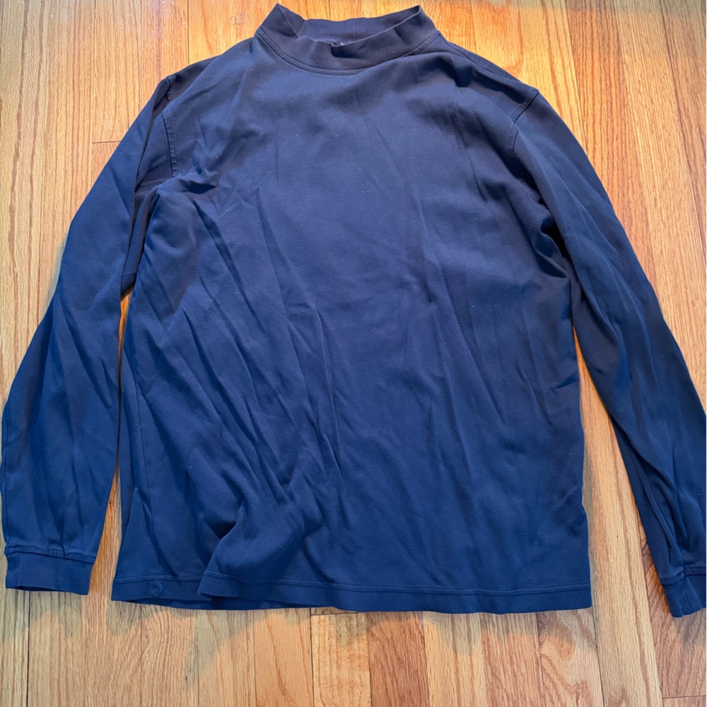 Haggar Men's‎ Navy Blue Shirt